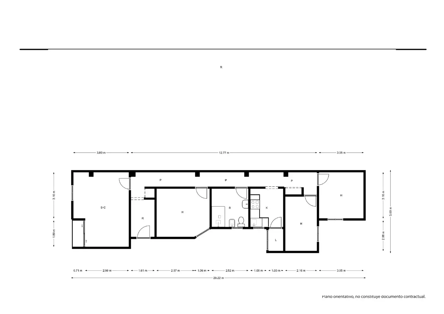 Wohnung mit Terrasse zum Verkauf in Carrer de Veneçuela, imagen 35