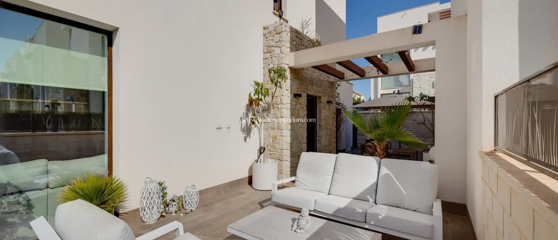 Terrassa de Casa o xalet en venda en Rojales amb Aire condicionat, Calefacció i Jardí privat