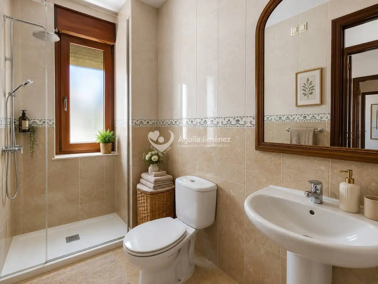 Bathroom of Flat for sale in Alcalá de Guadaira  with Air Conditioner, Heating and Storage room