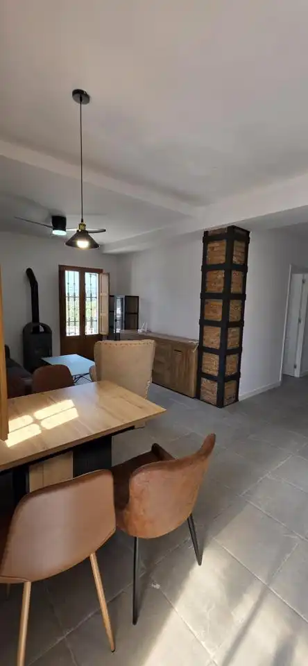 Comedor de Casa o chalet de alquiler en Málaga con Aire acondicionado, Terraza y Amueblado
