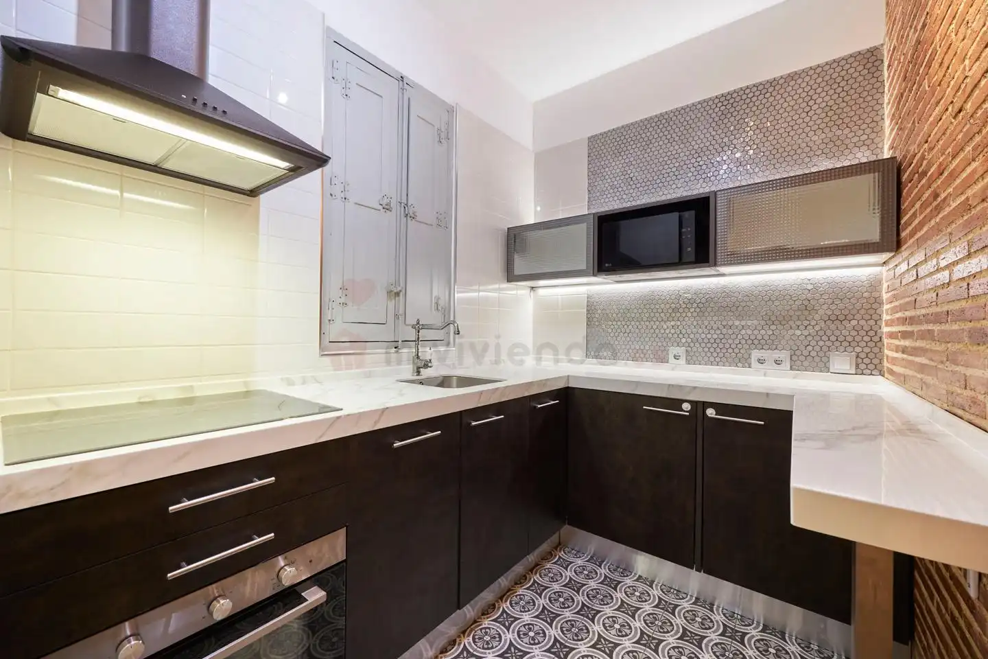 Cocina de Piso de alquiler en Chamberí