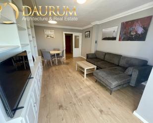 Living room of Flat for sale in Málaga Capital  with Air Conditioner, Private garden and Terrace