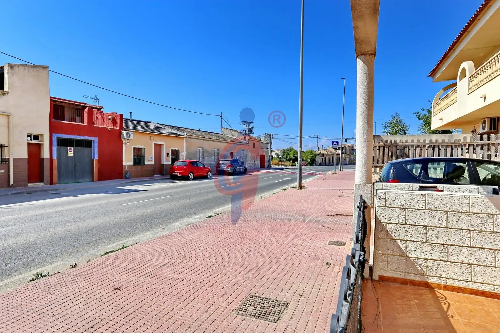 Vista exterior de Planta baja en venta en Daya Nueva con Jardín privado, Terraza y Amueblado