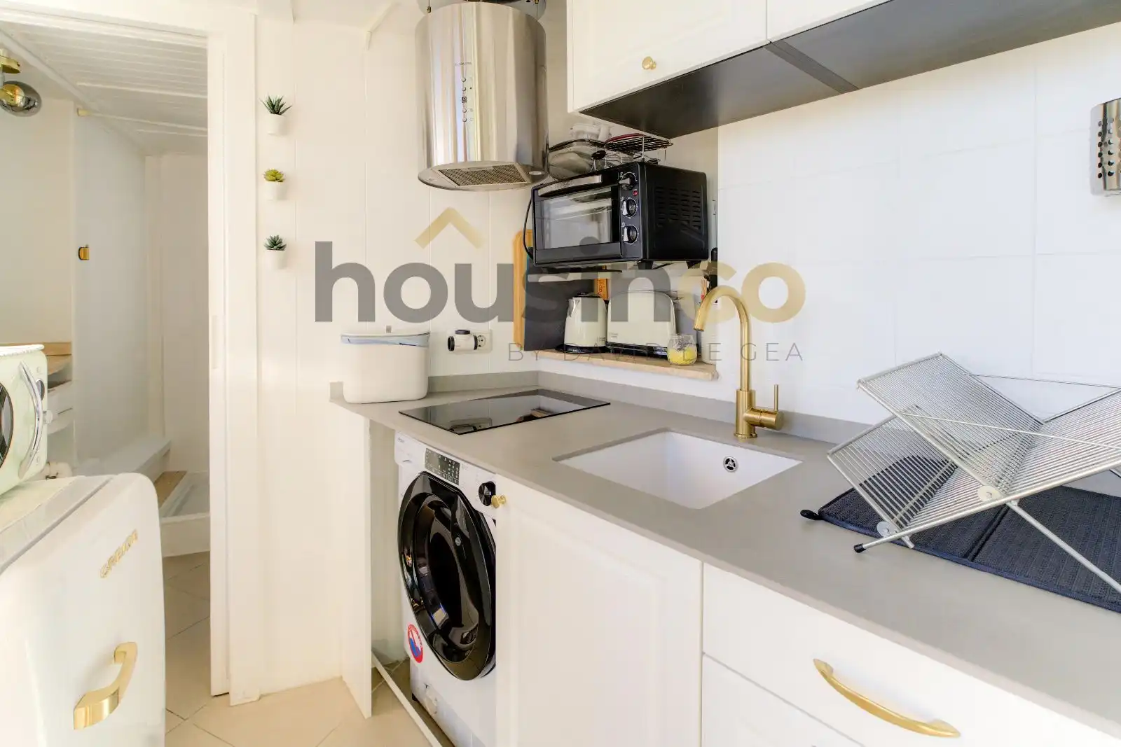 Kitchen of Attic for rent in Madrid  with Air Conditioner, Heating and Furnished