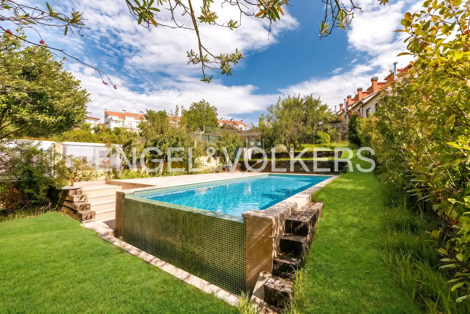 Swimming pool of Apartments for rent in Vigo   with Heating, Private garden and Terrace