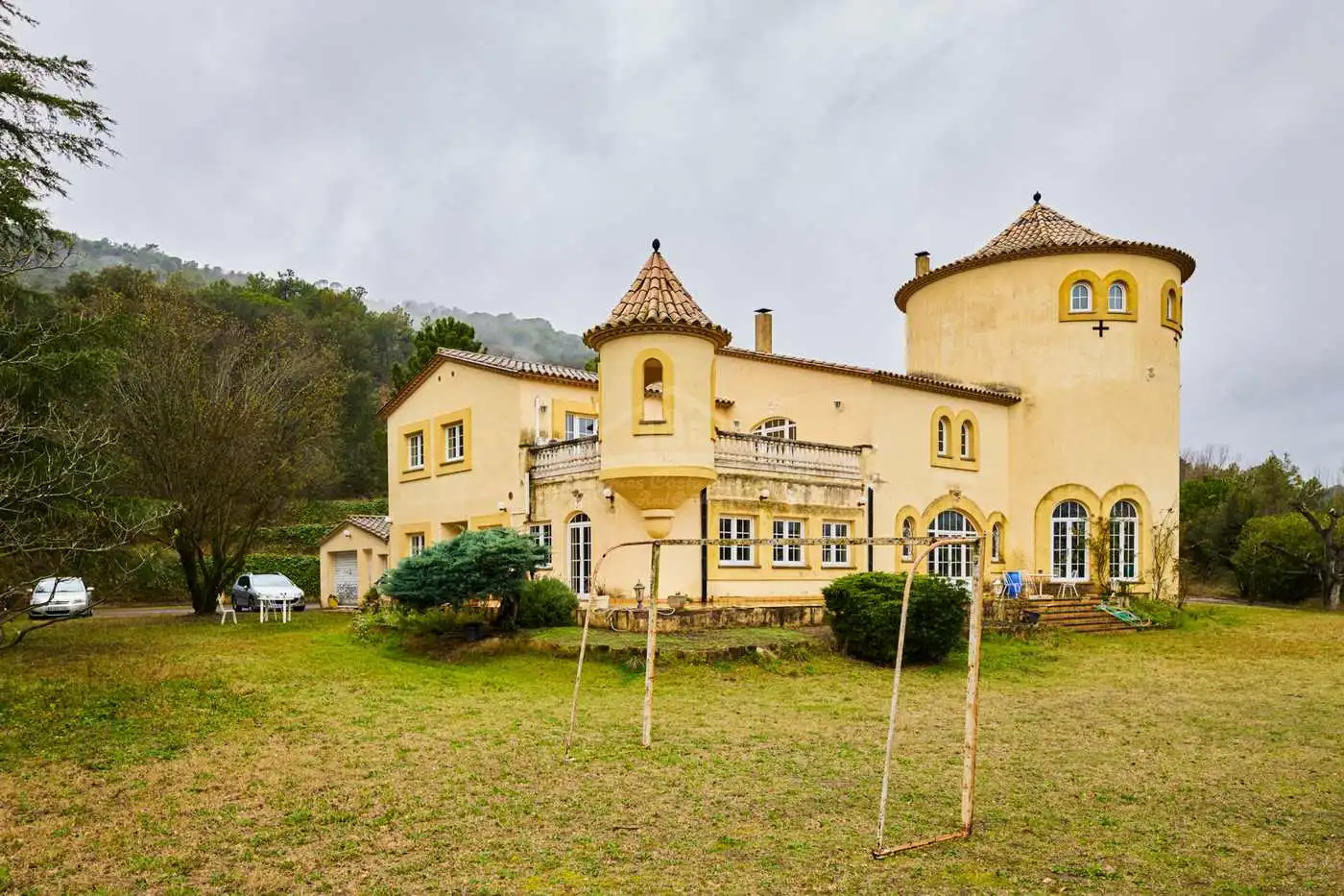 Vista exterior de Finca rústica en venta en Celrà con Calefacción, Jardín privado y Terraza