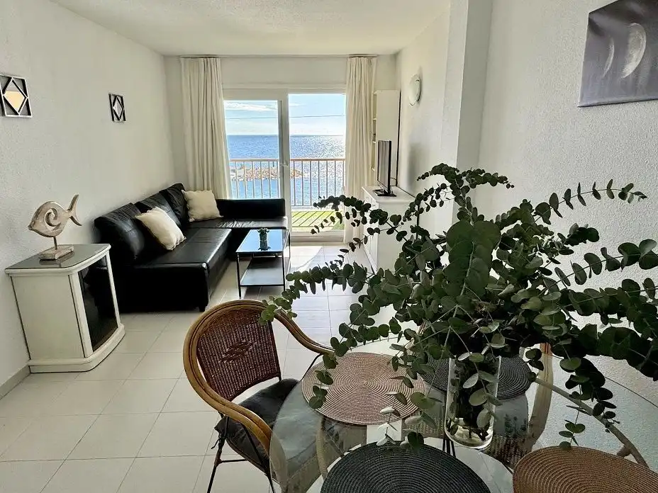 Wohnzimmer von Wohnungen zum Verkauf in Altea mit Klimaanlage, Heizung und Terrasse