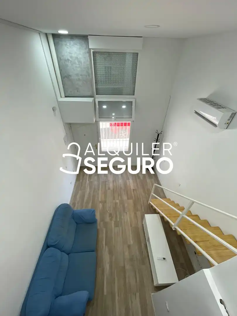 Terrassa de Loft de lloguer en Madrid amb Aire condicionat