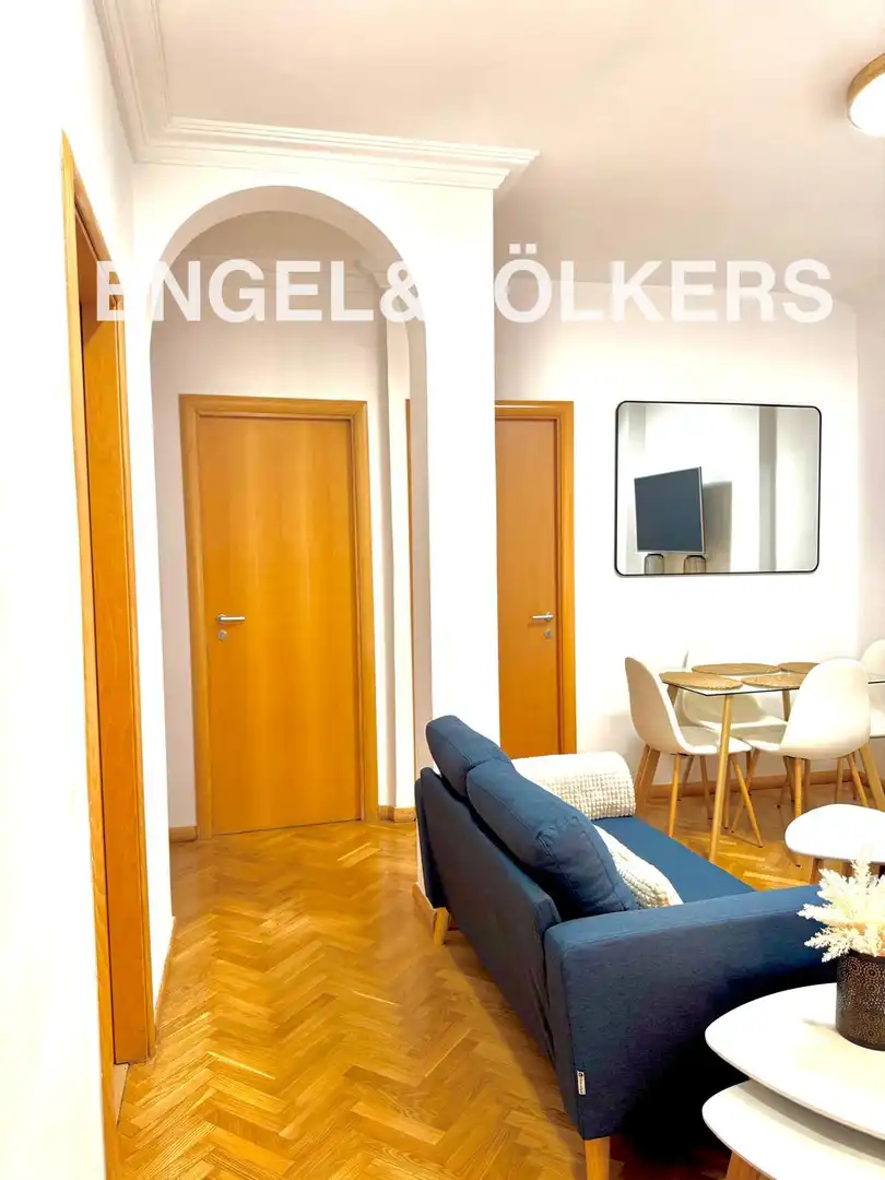 Wohnung zur Miete in Madrid mit Klimaanlage, Heizung und Parkett