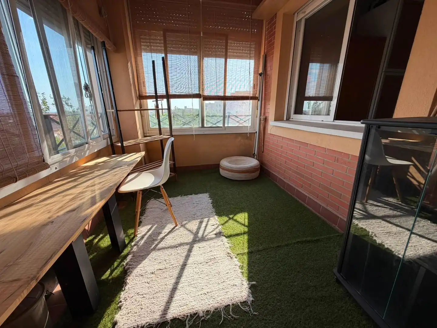 Terraza de Piso de alquiler en Badajoz con Aire acondicionado, Amueblado y Balcón