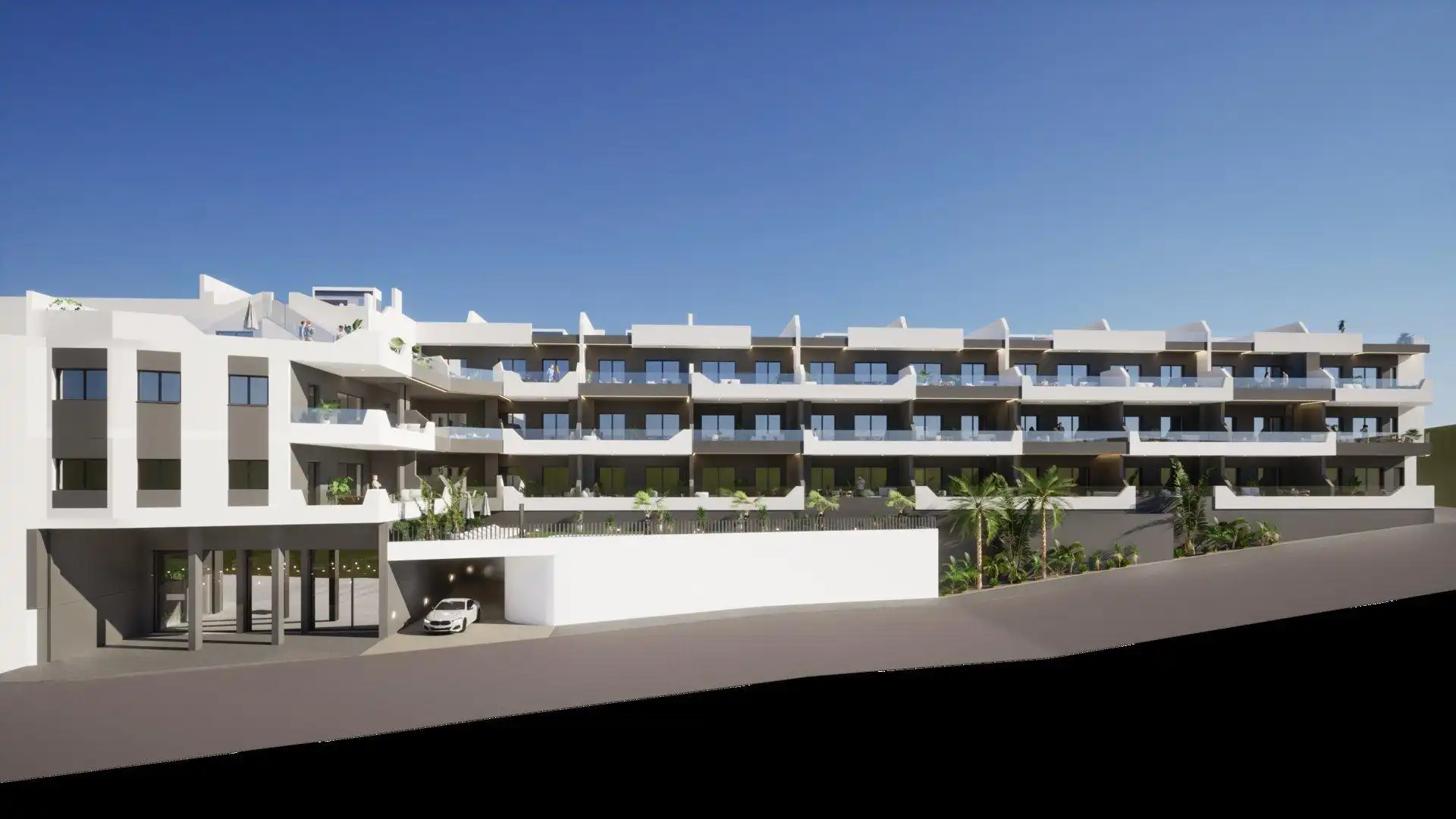 Außenansicht von Wohnung zum Verkauf in Benijófar mit Gemeinschaftspool