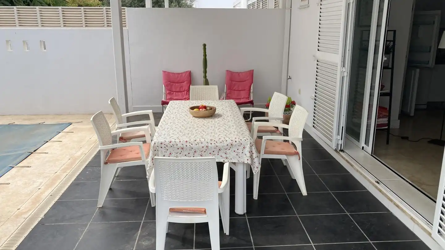 Terrassa de Casa o xalet de lloguer en Vera amb Aire condicionat, Jardí privat i Terrassa