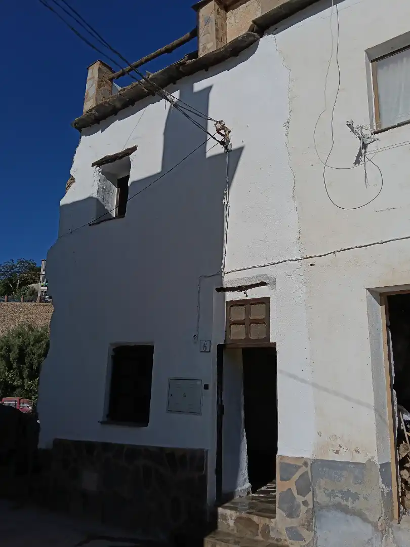 Vista exterior de Casa o chalet en venta en Alpujarra de la Sierra con Terraza