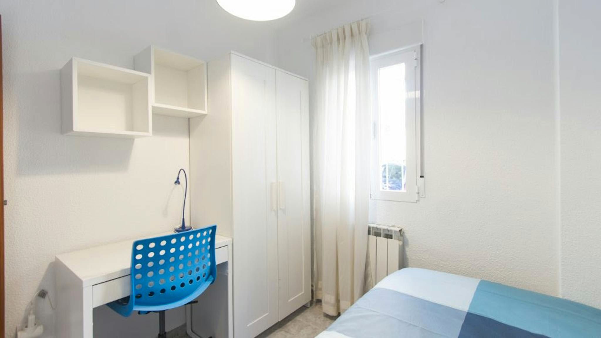 Bedroom of Flat to rent in Getafe  with Furnished, Washing machine and TV