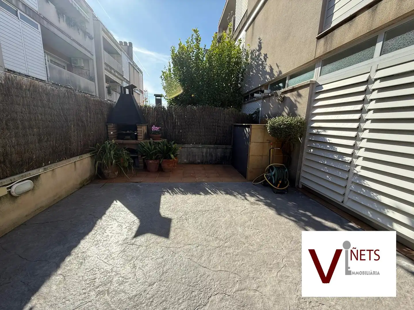 Terrasse von Erdgeschoss zum Verkauf in La Garriga mit Heizung, Privatgarten und Parkett