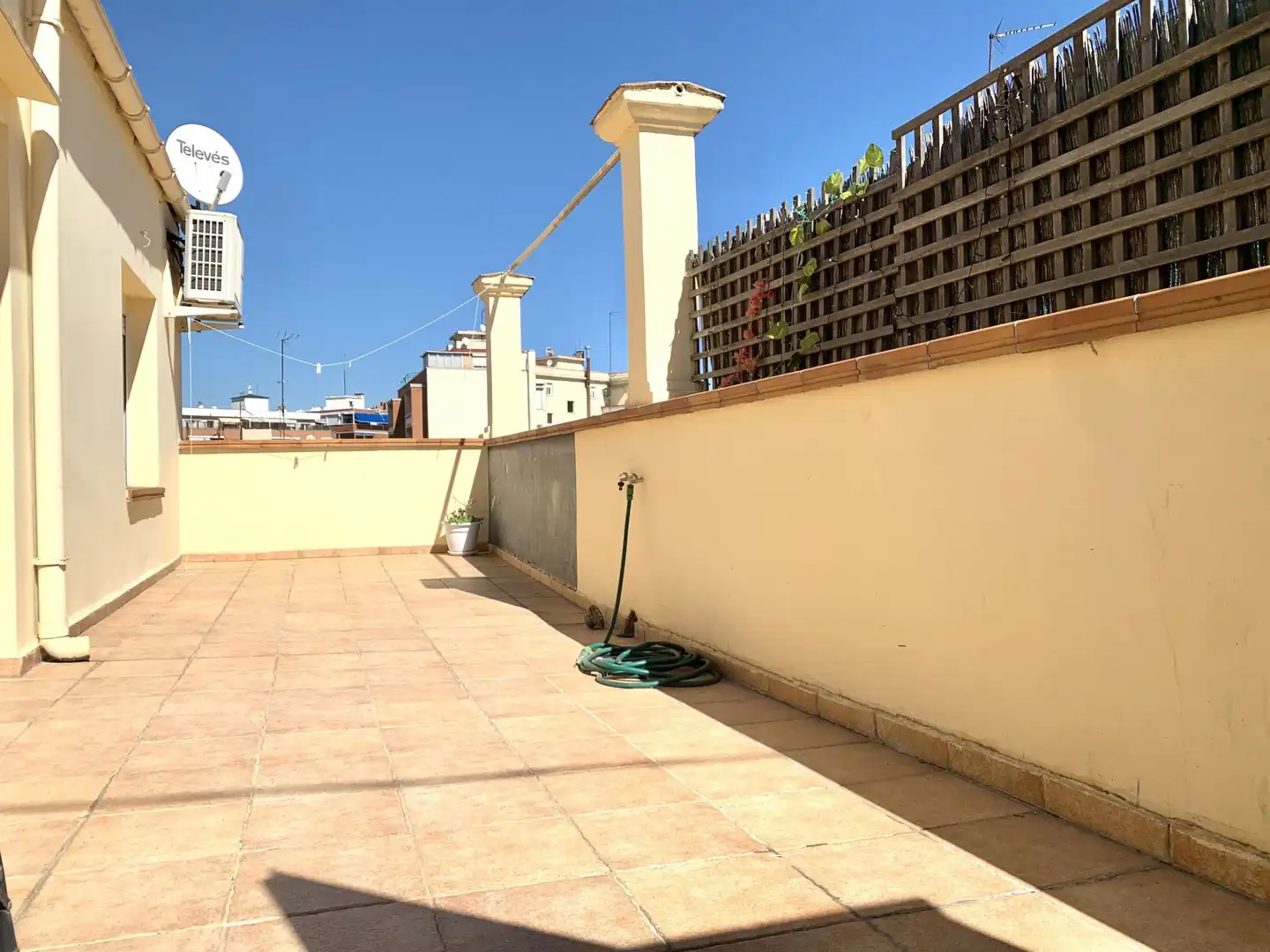 Terrassa de Pis de lloguer en  Madrid Capital amb Aire condicionat i Terrassa