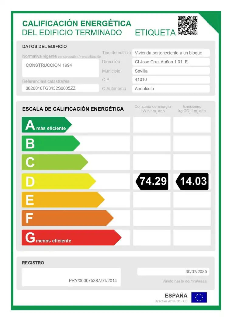 Apartamento en venta en Calle JOSE CRUZ AUÑON, Triana Oeste
