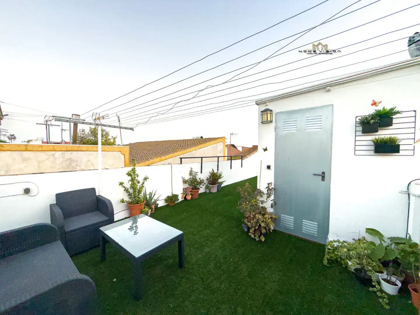 Terrace of Houses for sale in Jerez de la Frontera  with Air Conditioner, Heating and Private garden