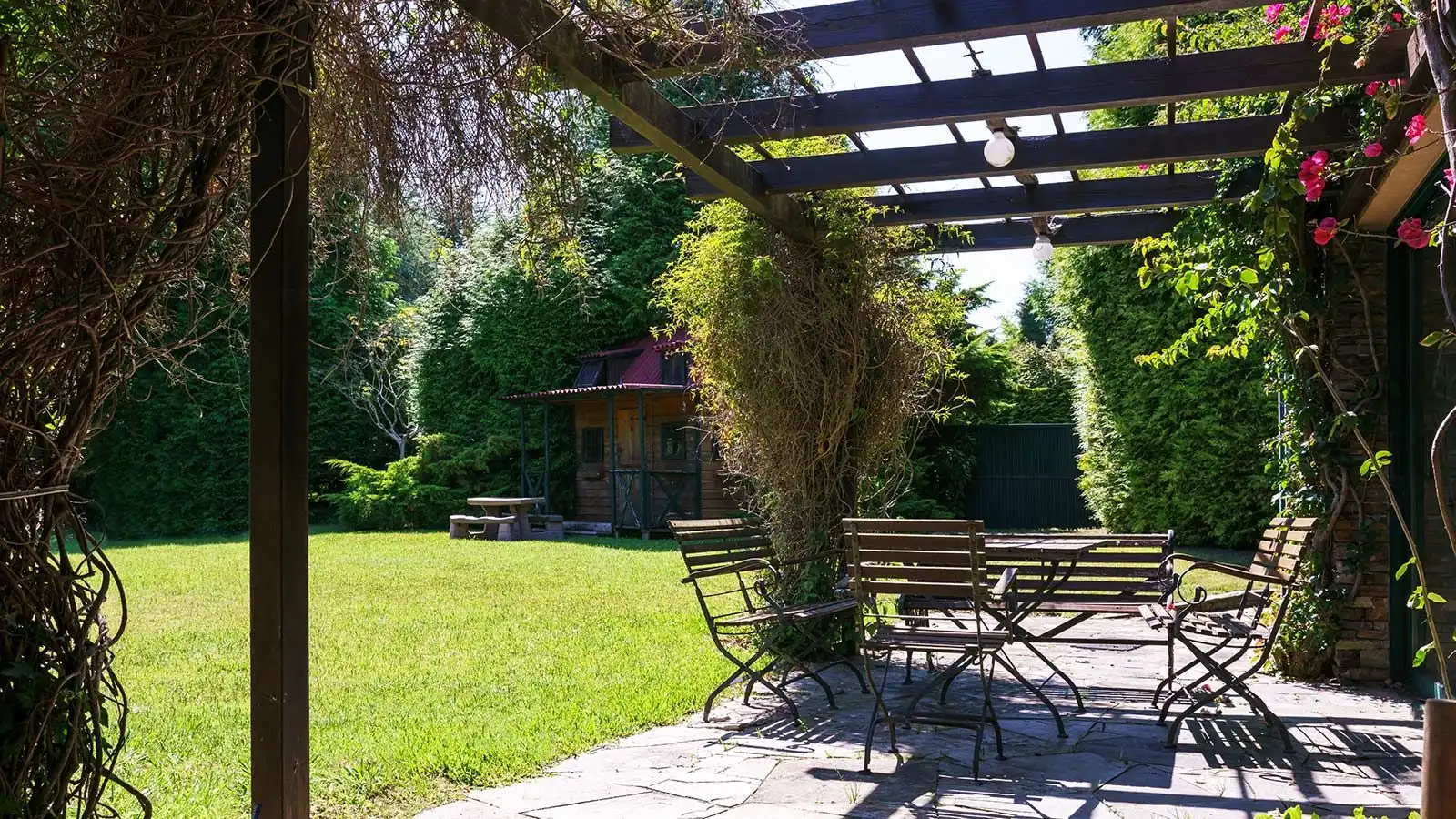 Terraza de Casa o chalet en venta en Oleiros con Calefacción, Jardín privado y Parquet