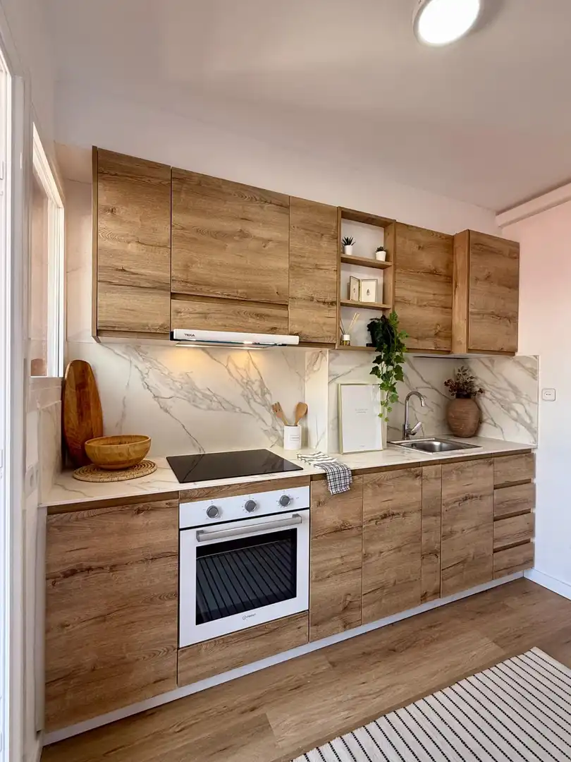 Kitchen of Attic for sale in Sant Feliu de Codines  with Air Conditioner, Heating and Terrace