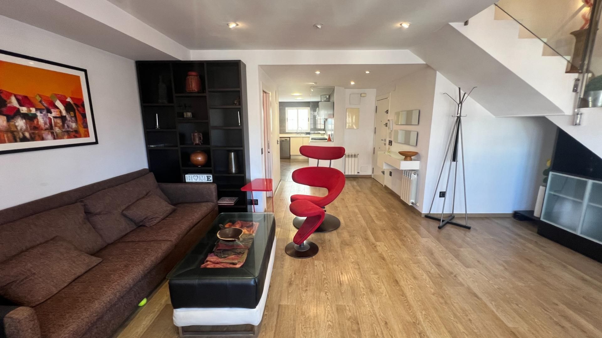 Living room of Attic for sale in Castellón de la Plana / Castelló de la Plana  with Heating, Terrace and Alarm