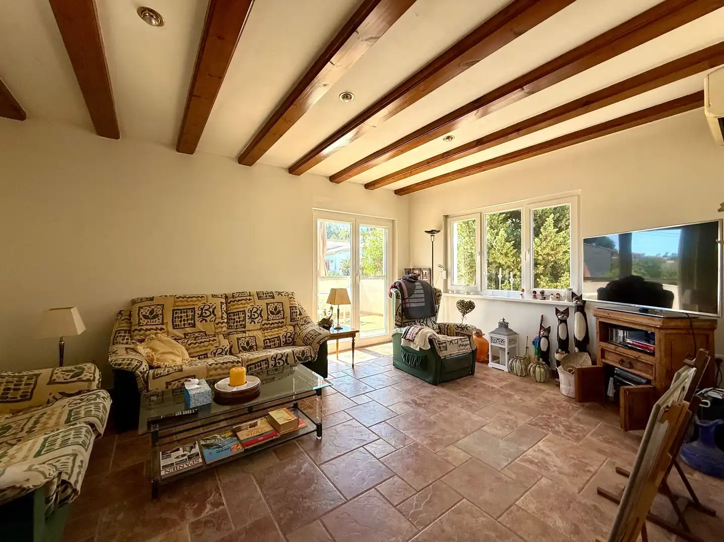 Living room of Houses for sale in Dénia  with Air Conditioner, Heating and Private garden