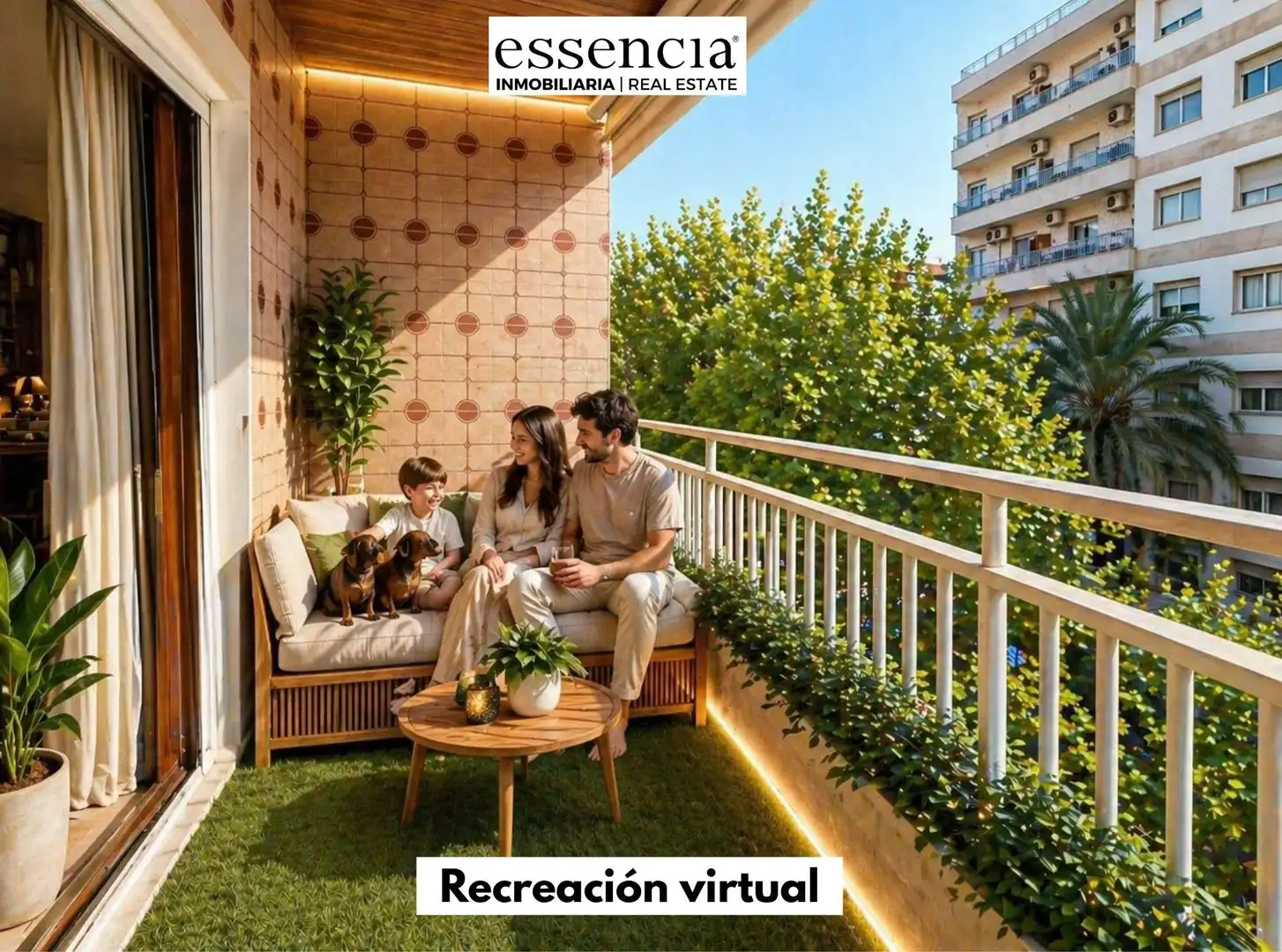 Terrassa de Pis en venda en Gandia amb Traster i Balcó