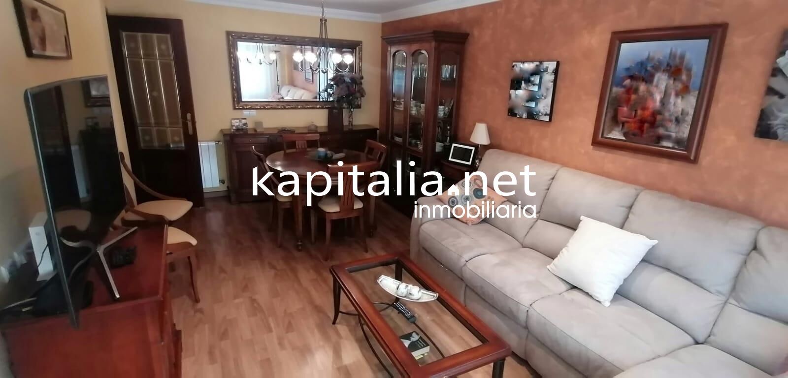 Sala d'estar de Pis en venda en Alcoy / Alcoi amb Aire condicionat, Calefacció i Terrassa