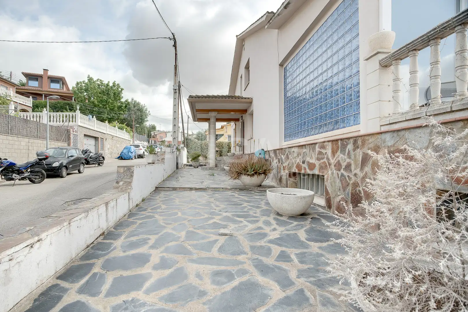 Vista exterior de Casa o xalet en venda en Lliçà d'Amunt amb Calefacció, Terrassa i Balcó