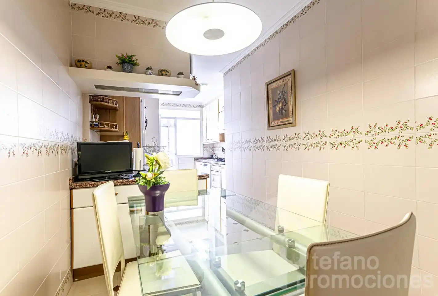 Comedor de Piso en venta en Málaga con Aire acondicionado, Parquet y Terraza