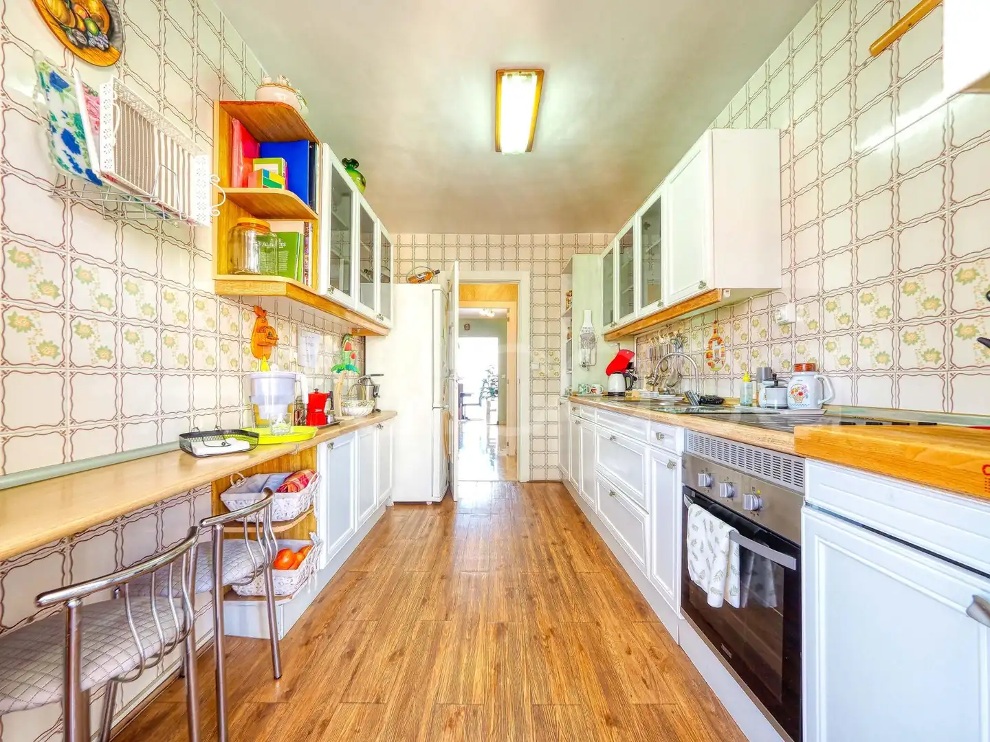 Kitchen of Flat for sale in Benidorm  with Air Conditioner and Community pool