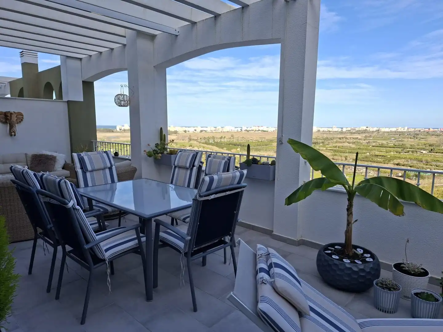 Terrace of Flat for sale in Xeresa  with Air Conditioner, Heating and Private garden
