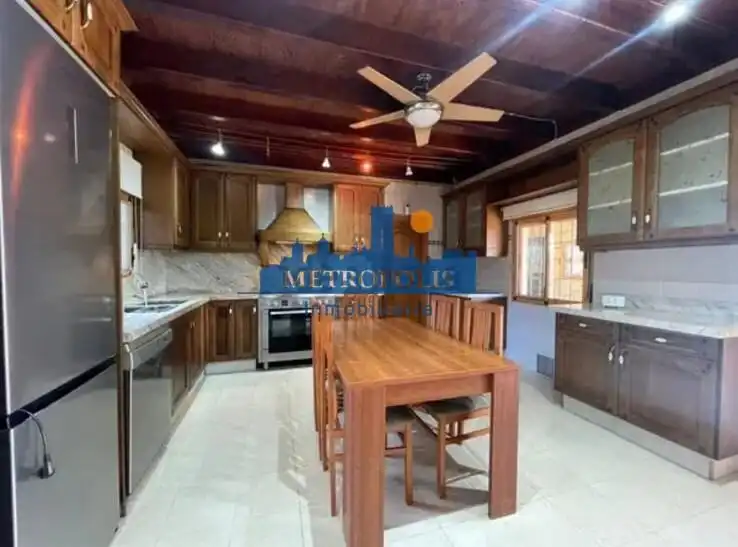 Cocina de Casa o chalet en venta en Burriana / Borriana con Aire acondicionado, Jardín privado y Terraza