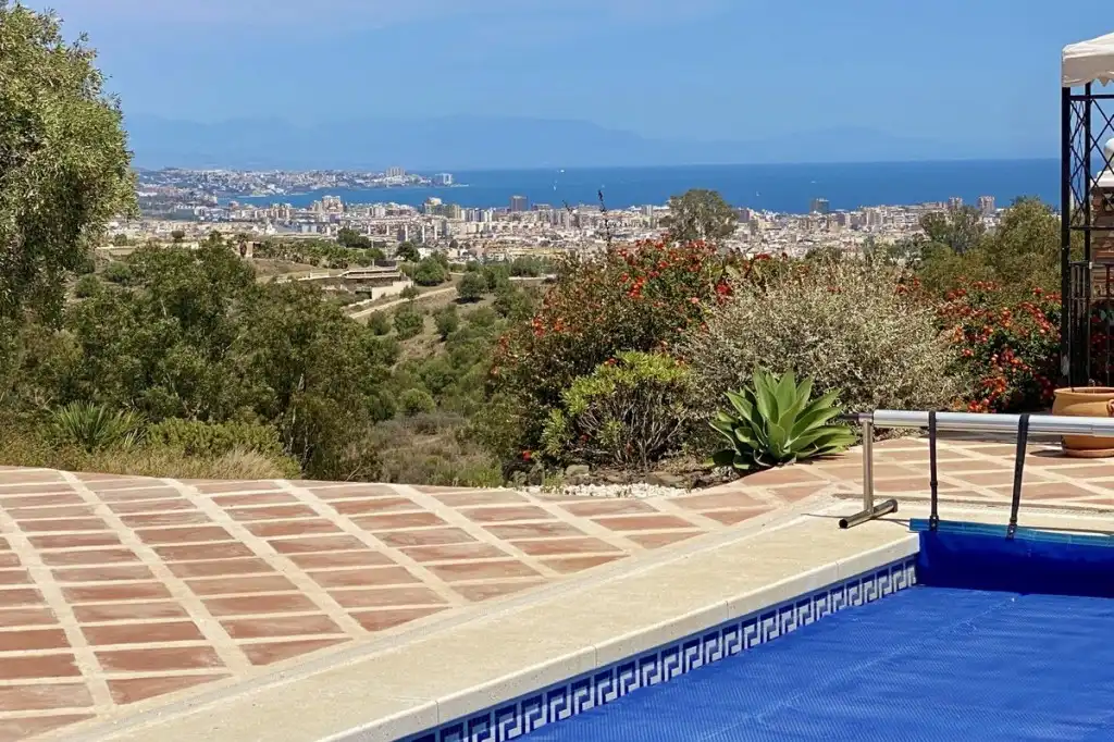 Piscina de Finca rústica en venta en Mijas con Jardín privado, Terraza y Piscina