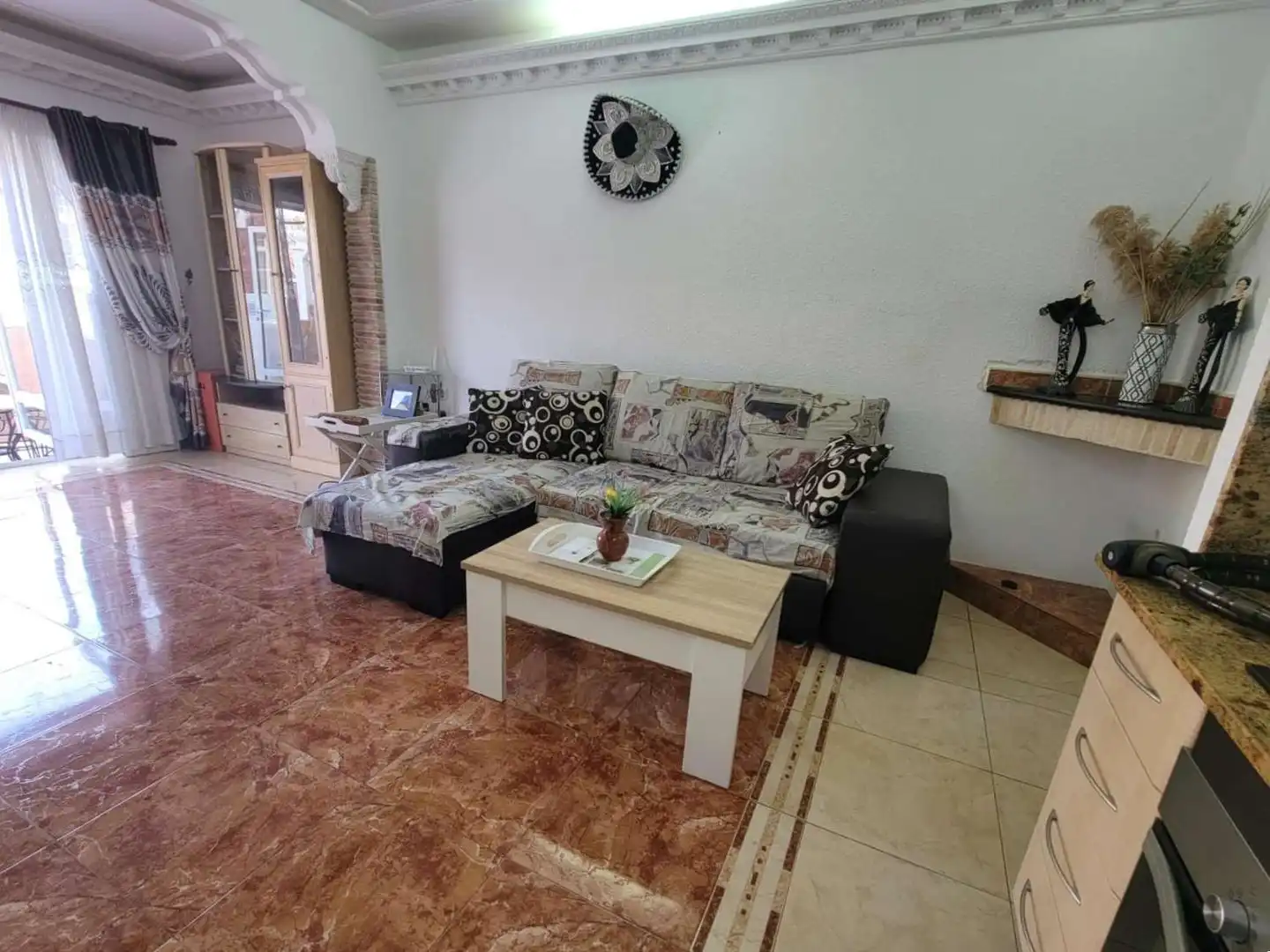 Sala de estar de Casa o chalet en venta en Torrevieja con Aire acondicionado, Calefacción y Terraza