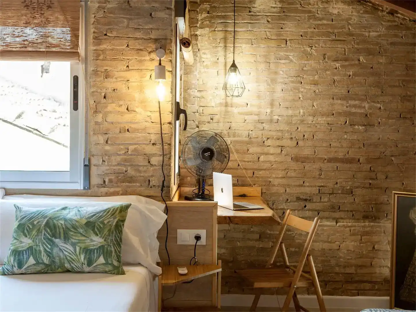 Dormitori de Apartament de lloguer en  Valencia Capital amb Aire condicionat