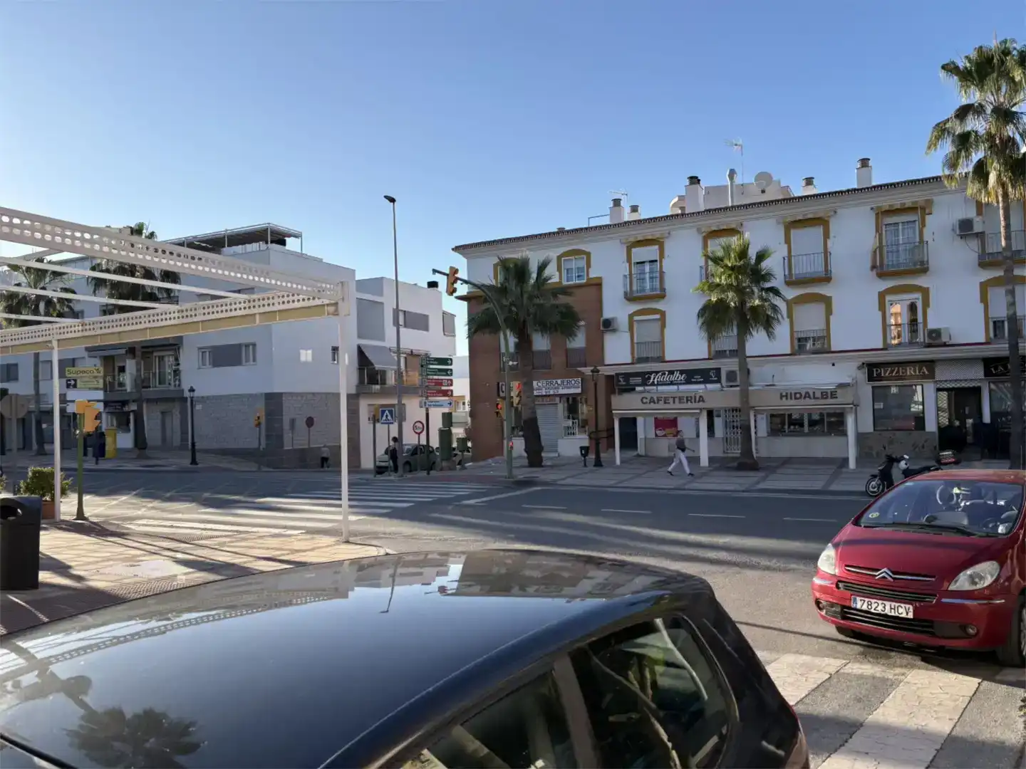Außenansicht von Garage zur Miete in Alhaurín de la Torre