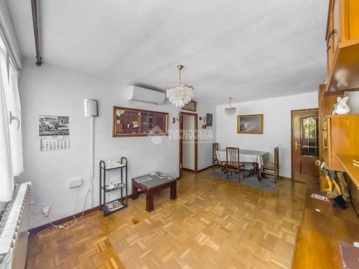Sala de estar de Piso en venta en Madrid con Aire acondicionado, Calefacción y Parquet