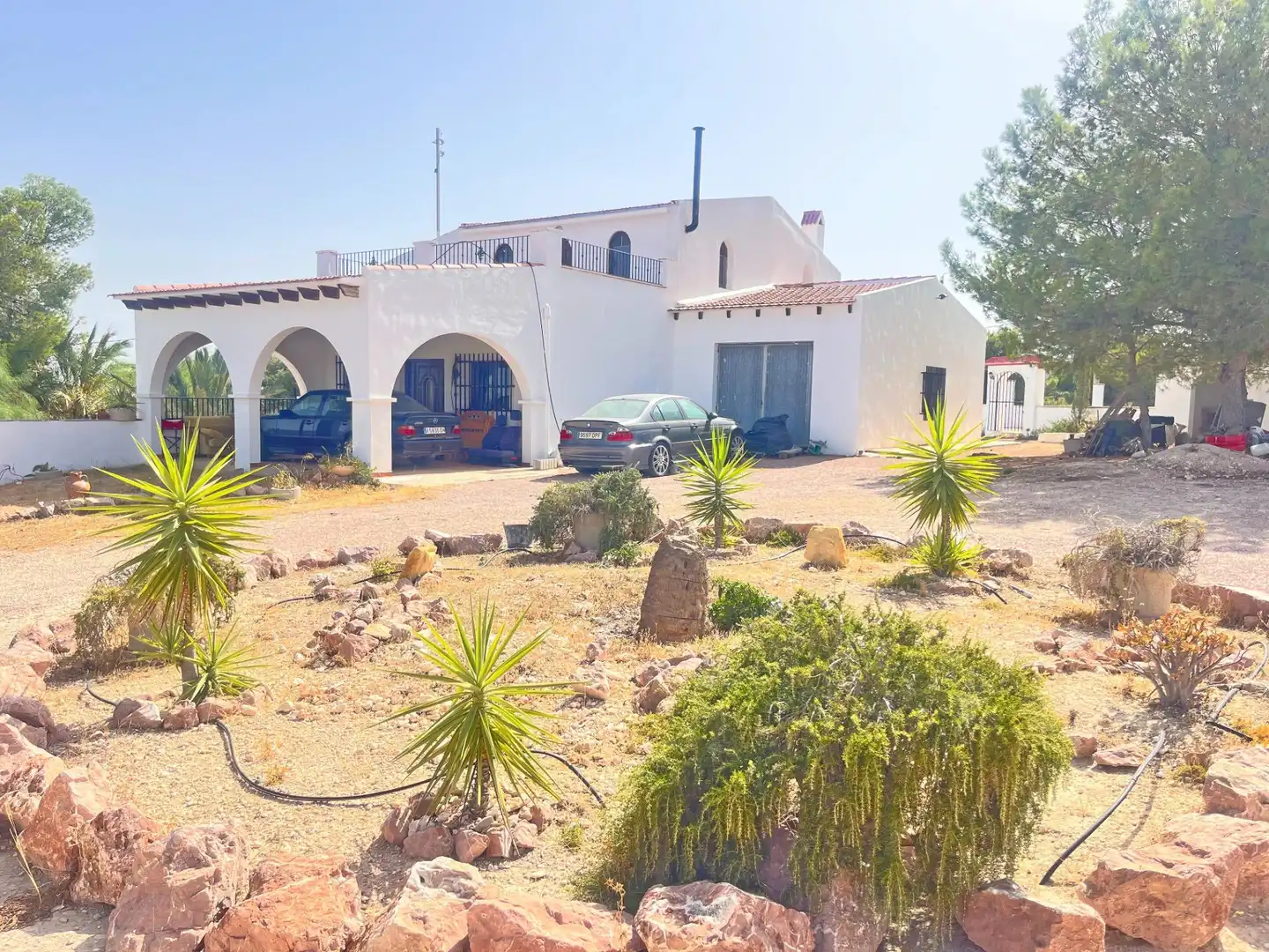 Vista exterior de Finca rústica en venta en Novelda con Aire acondicionado, Calefacción y Jardín privado