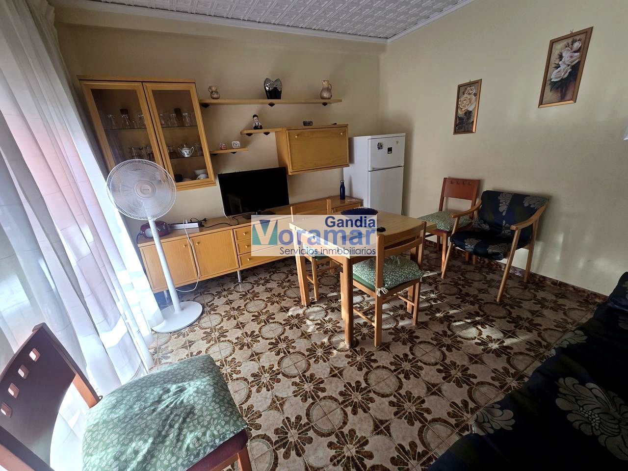 Sala d'estar de Apartament en venda en Gandia amb Terrassa i Moblat