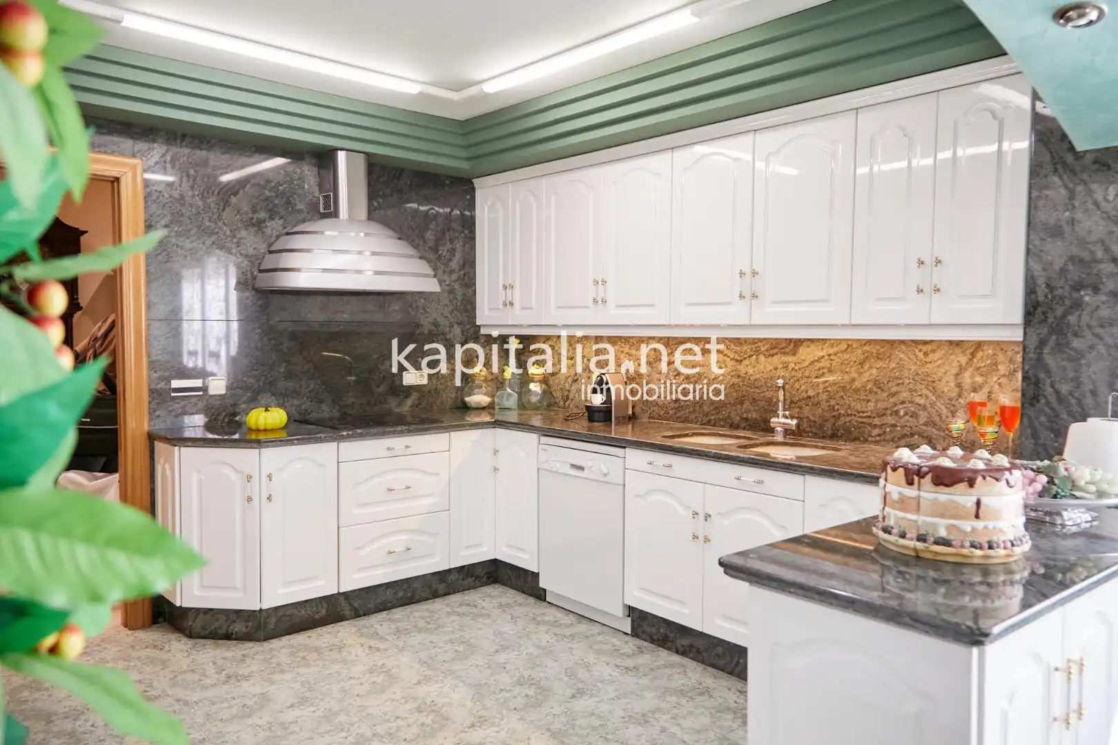Cocina de Casa adosada en venta en Albaida con Aire acondicionado, Terraza y Trastero
