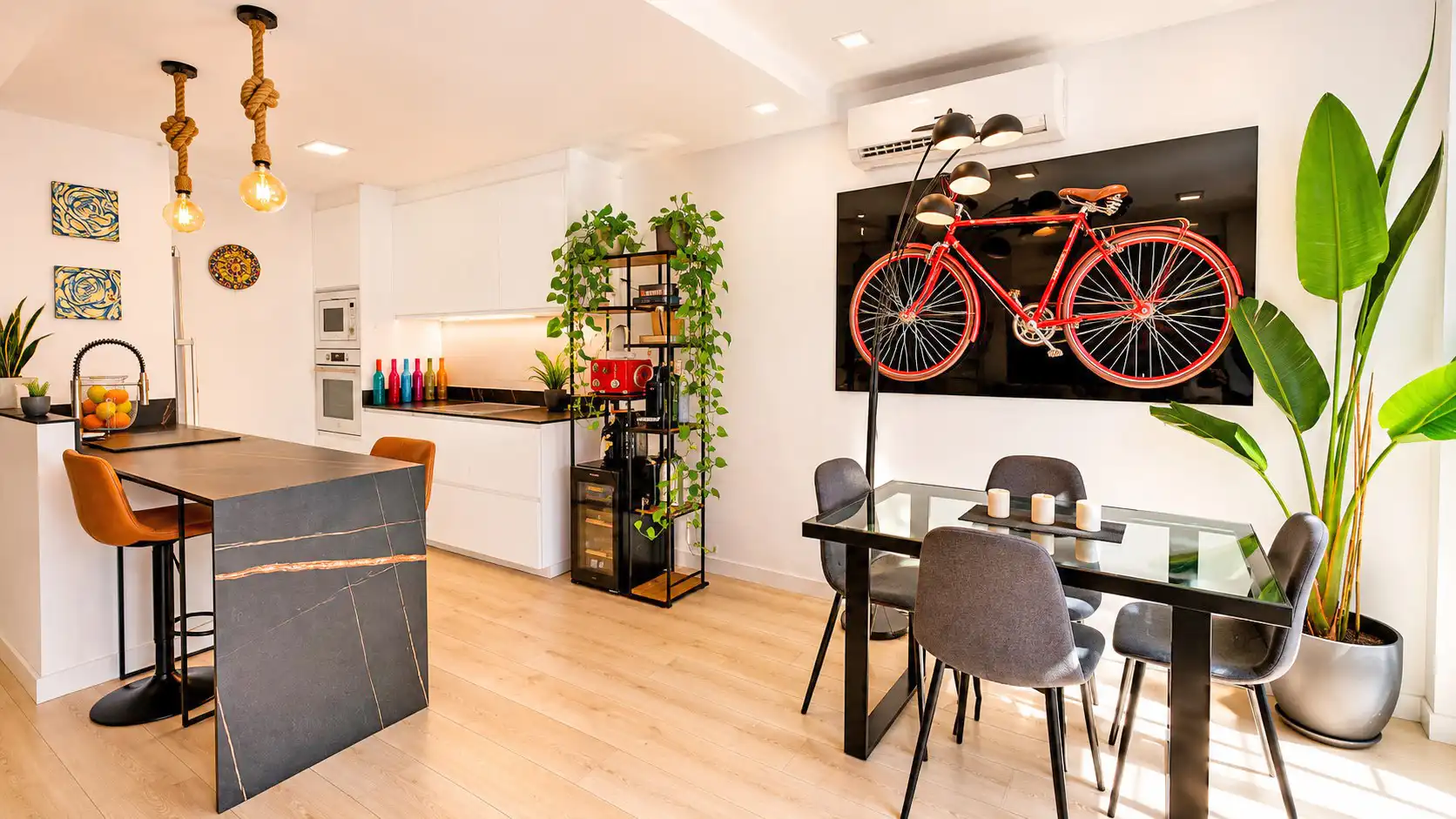 Comedor de Ático en venta en  Palma de Mallorca con Aire acondicionado, Calefacción y Parquet