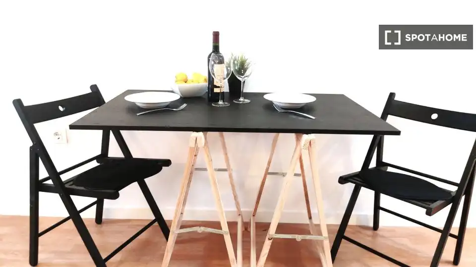 Comedor de Piso de alquiler en Valencia con Aire acondicionado, Calefacción y Amueblado