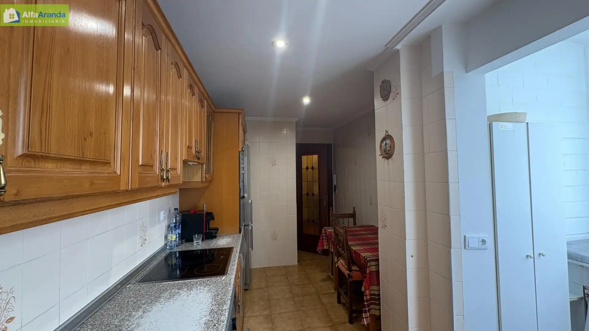 Kitchen of Flat for rent in Aranda de Duero  with Heating, Parquet flooring and Terrace