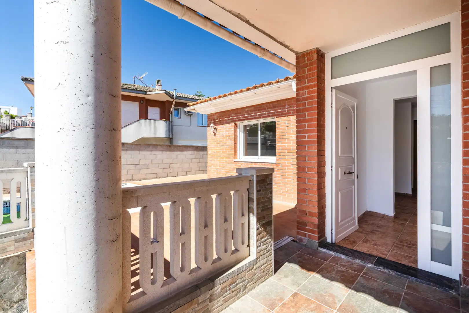 Balcony of Houses for sale in El Catllar   with Air Conditioner, Heating and Private garden