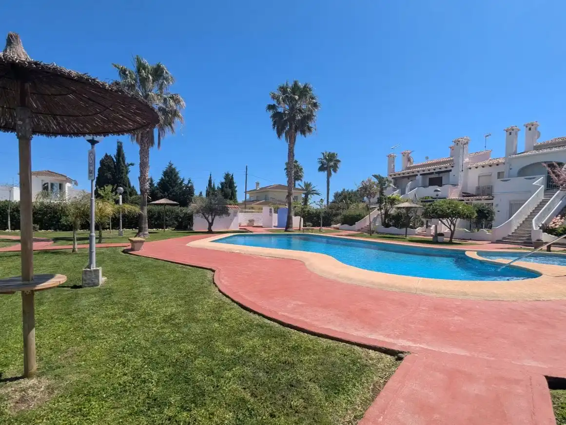 Swimming pool of Flat for rent in Dénia  with Air Conditioner, Heating and Furnished