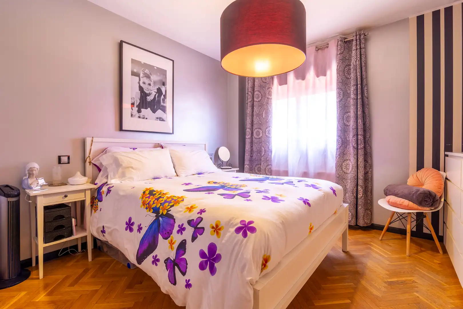 Bedroom of Ground floor for sale in Alcorcón  with Heating, Private garden and Parquet flooring