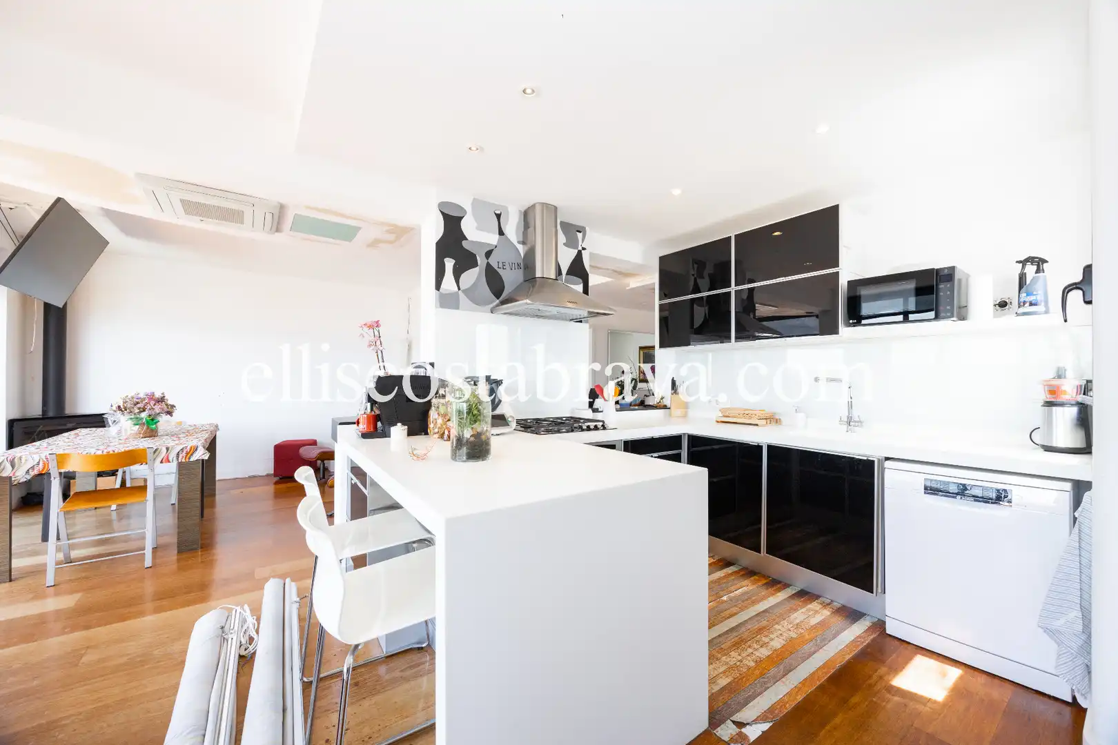Cocina de Ático en venta en Palamós con Aire acondicionado, Calefacción y Parquet