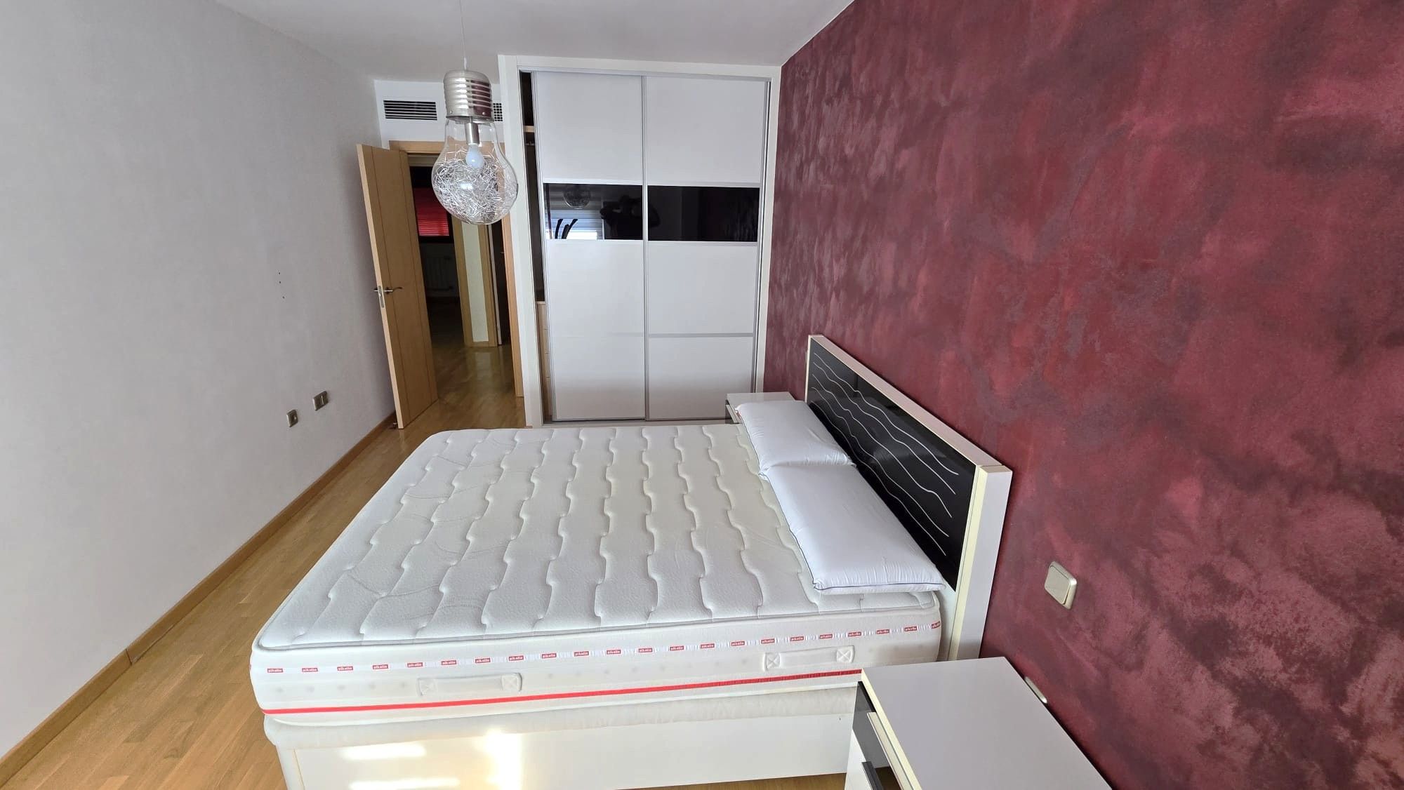 Bedroom of Flat to rent in Cáceres Capital  with Air Conditioner, Heating and Terrace