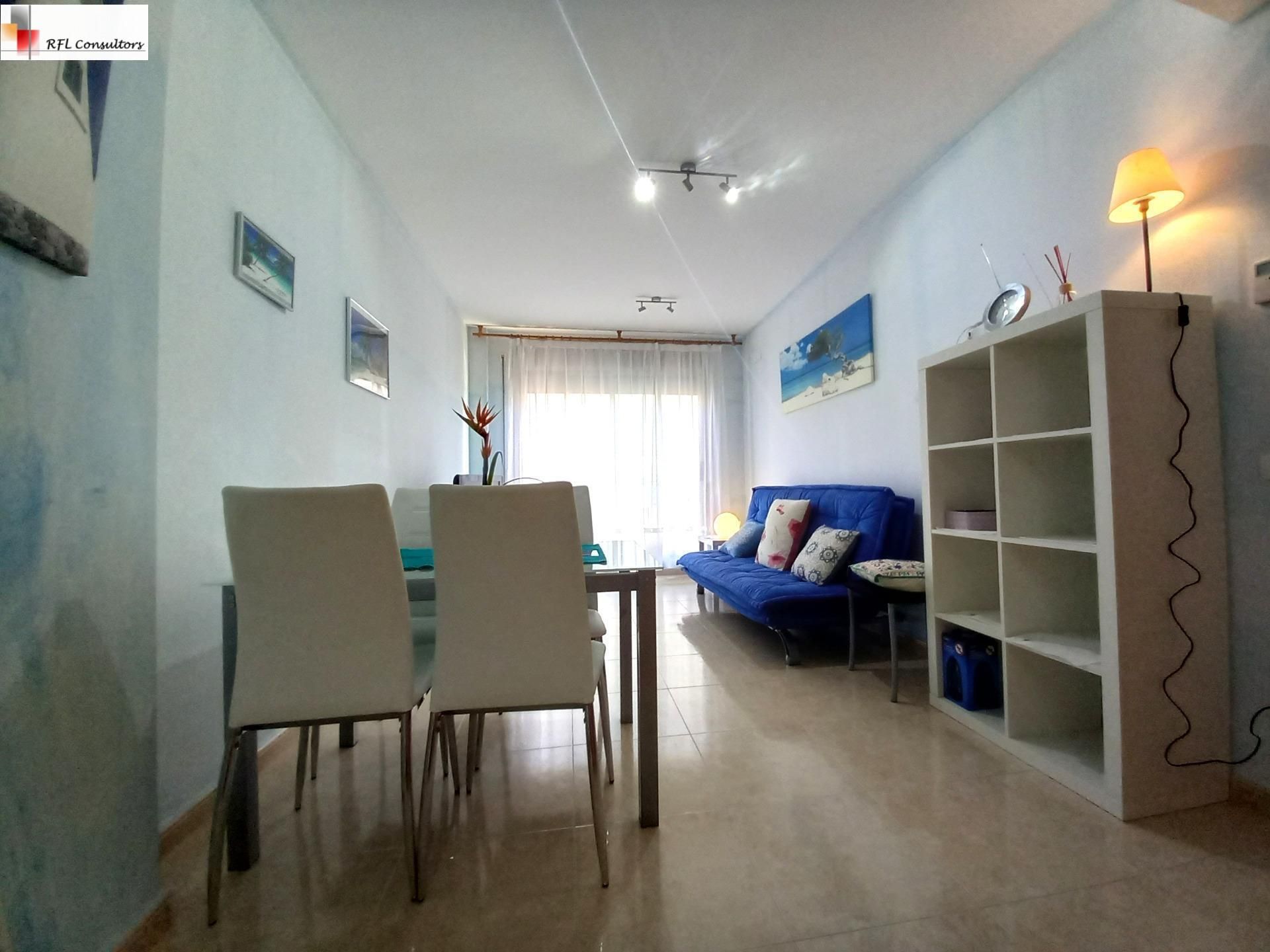 Living room of Apartment for sale in L'Ampolla  with Furnished and Balcony